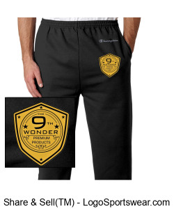 9th Wonder Premium Products Signature - Champion Sweat Pants Design Zoom